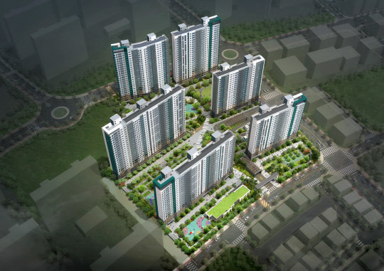 완주 푸르지오 더 퍼스트 조감도.   대우건설 제공